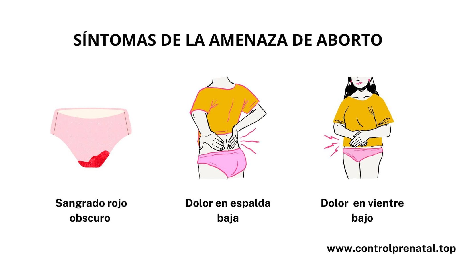 amenaza de aborto posición para dormir
